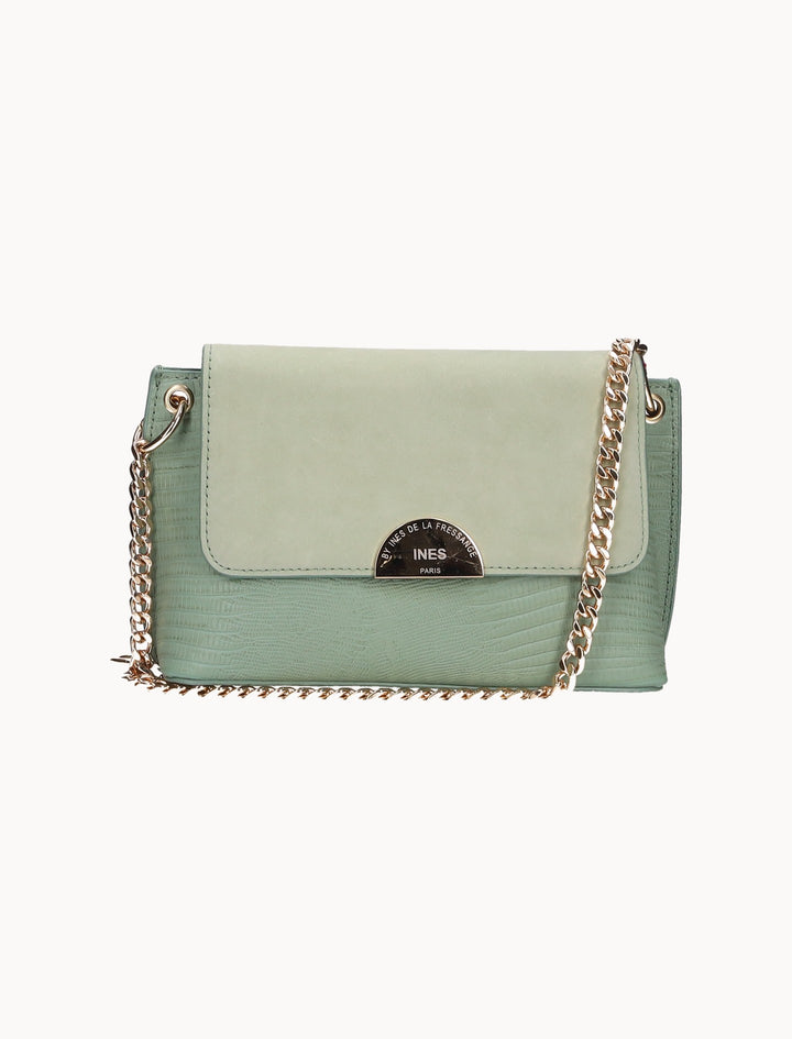Sac À Main Vert - Taille T.U. de la marque Ines de la Fressange Paris | PARAD88187 - Vendu par Paradigme - Image 3