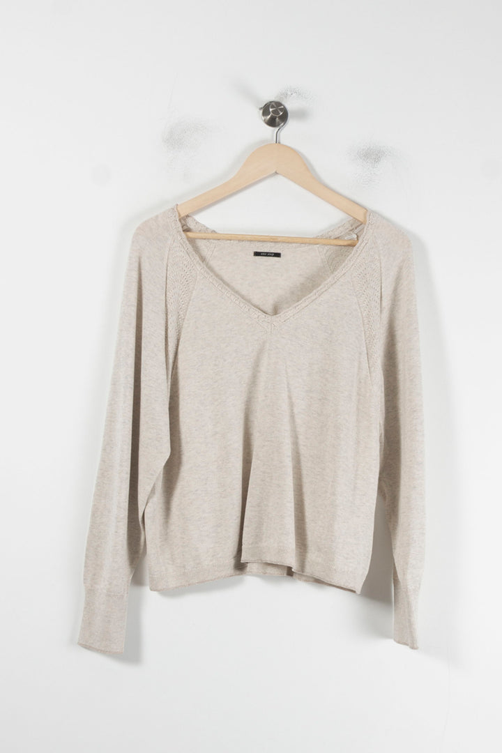 Pull Beige - Taille M/38 de la marque One Step | PARAD88192 - Vendu par Paradigme - Image 2