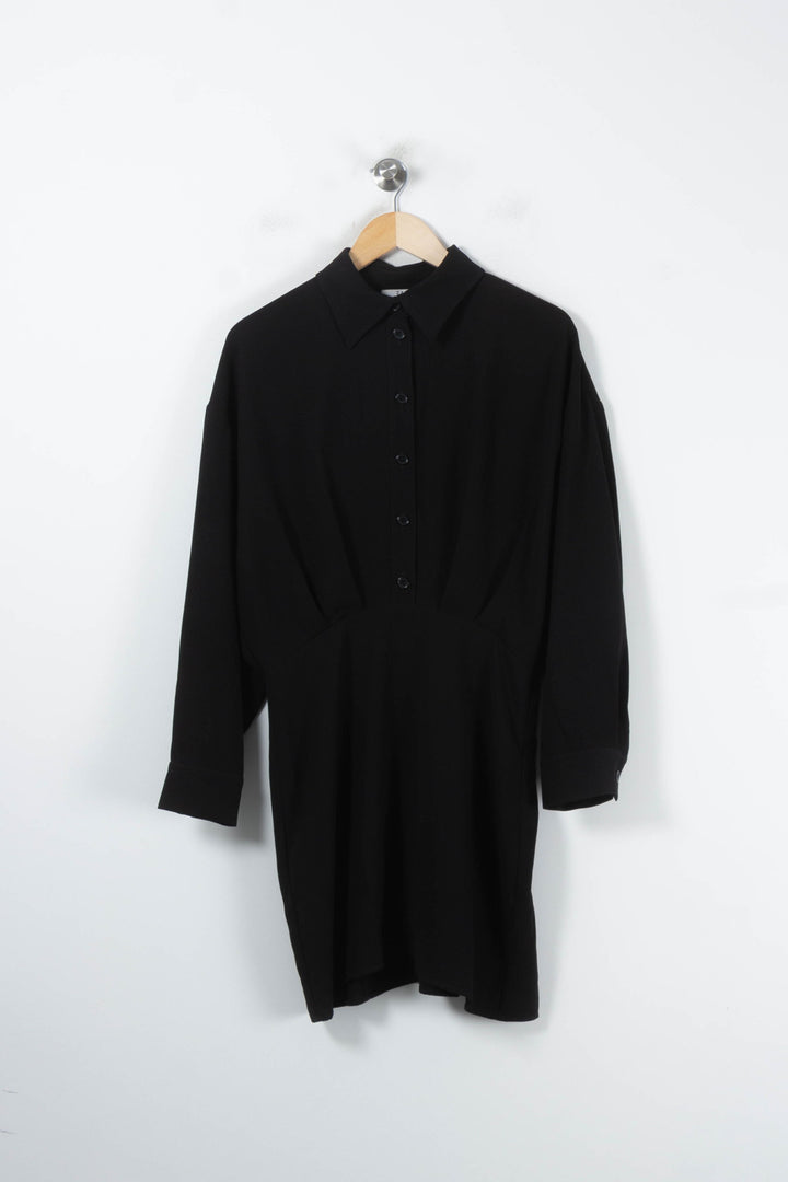 Robe Chemise Noire - Taille XL/42 de la marque ZAPA | PARAD88197 - Vendu par Paradigme - Image 4