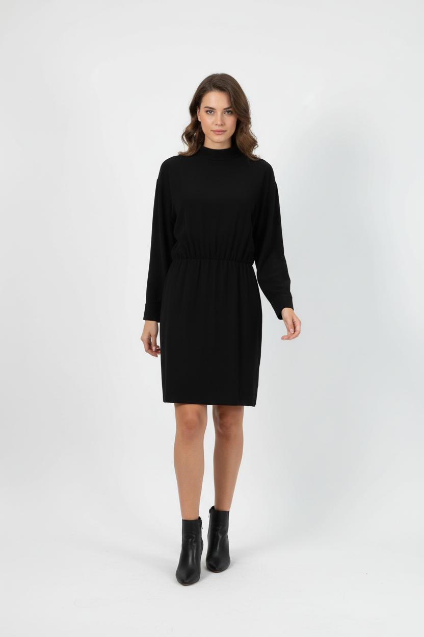 Robe Chemise Noire - Taille XL/42 de la marque ZAPA | PARAD88197 - Vendu par Paradigme - Image 1