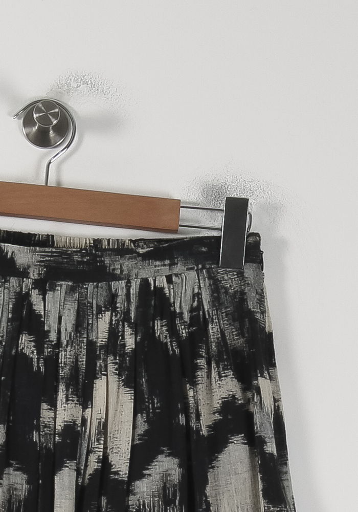 Jupe Longue Noire et Beige - Taille M/38 de la marque ba&sh | PARAD88200 - Vendu par Paradigme - Image 3