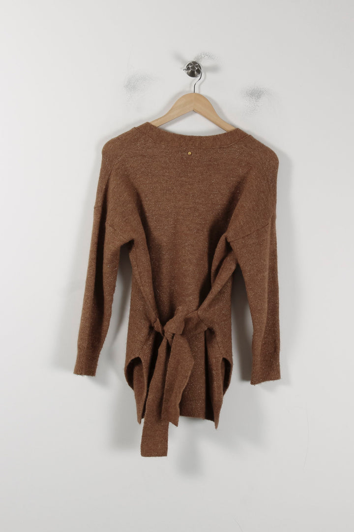 Cardigan Marron - Taille XS/34 de la marque Stella Forest | PARAD88201 - Vendu par Paradigme - Image 4