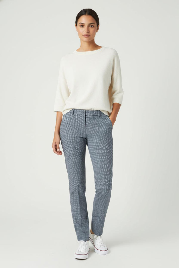 Pantalon De Tailleur Bleu - Taille S/36 de la marque Maison 123 | PARAD88206 - Vendu par Paradigme - Image 1