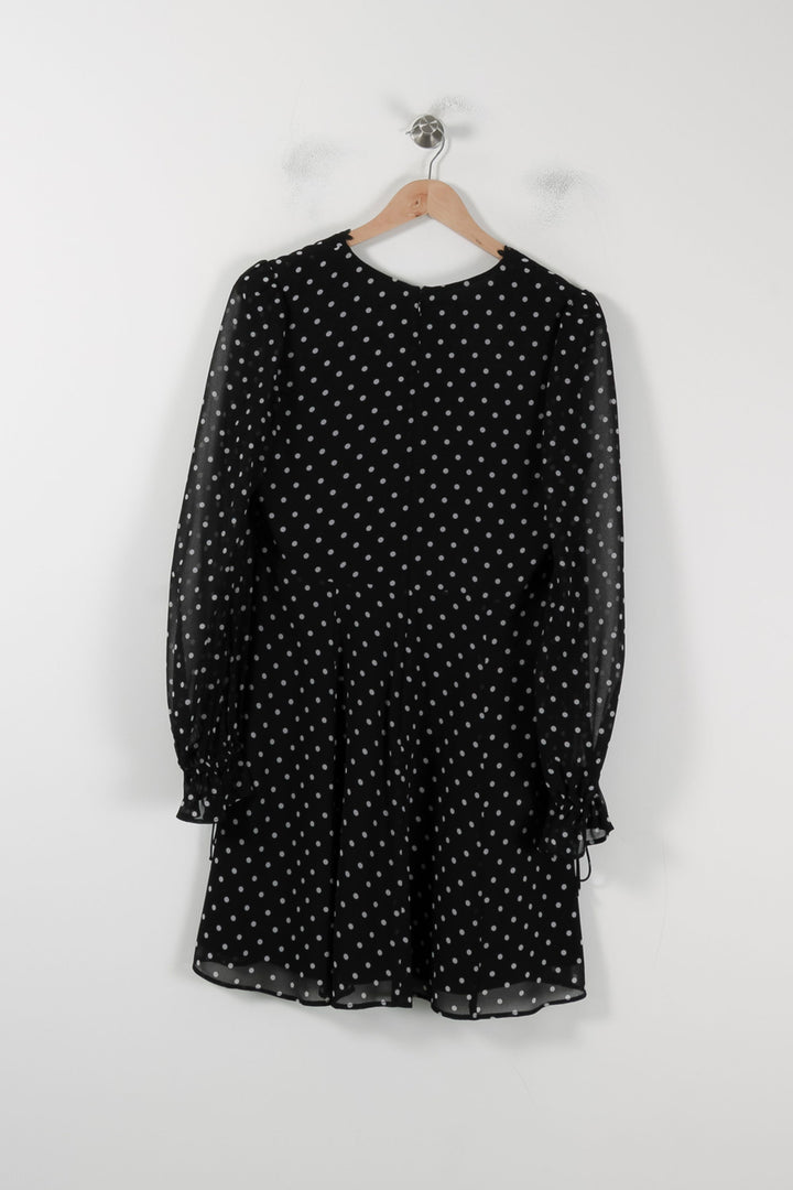 Robe Courte Noire et Blanche - Taille M/38 de la marque The Kooples | PARAD88208 - Vendu par Paradigme - Image 4