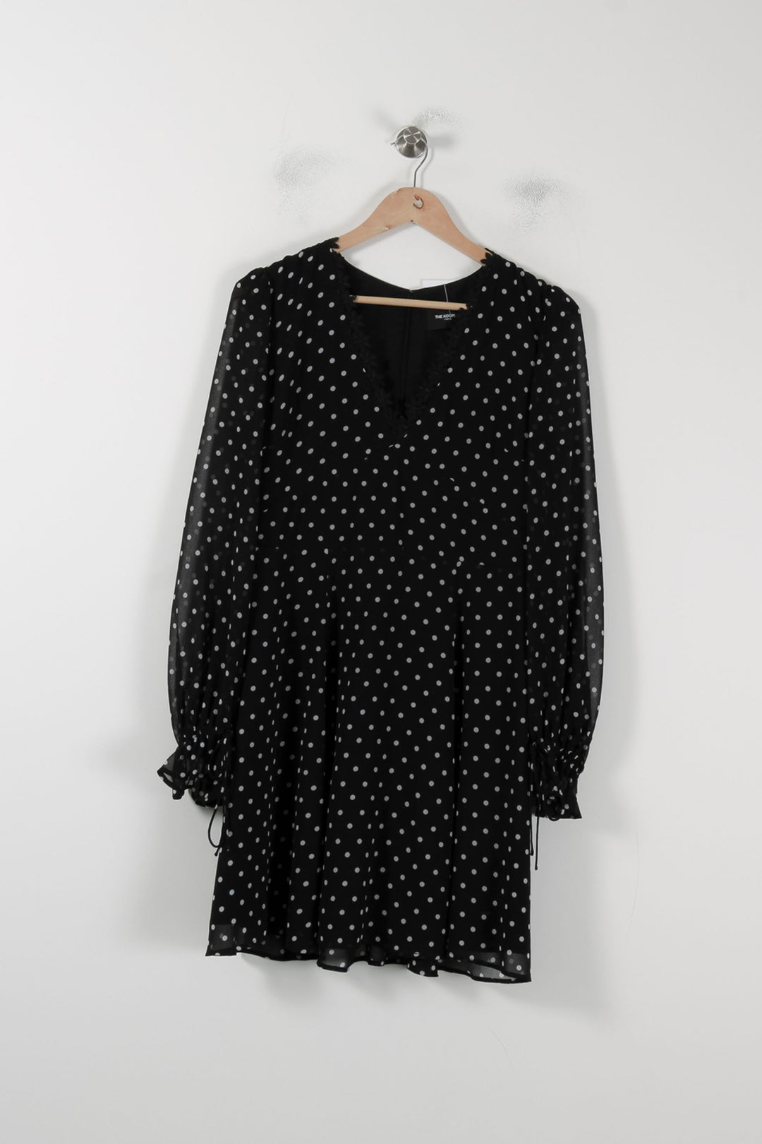 Robe Courte Noire et Blanche - Taille M/38 de la marque The Kooples | PARAD88208 - Vendu par Paradigme - Image 2