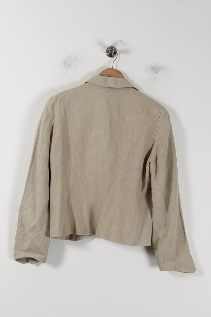 Veste Tailleur Beige - Taille M/38 de la marque Maison 123 | PARAD88209 - Vendu par Paradigme - Image 4
