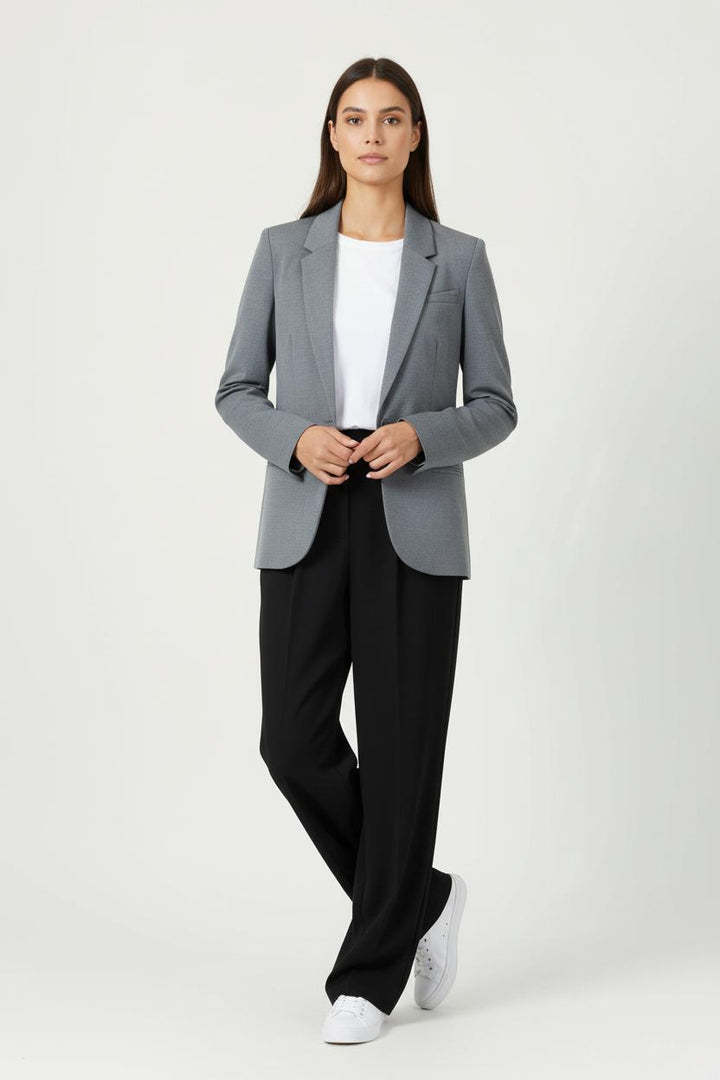 Veste Grise - Taille S/36 de la marque Claudie Pierlot | PARAD88211 - Vendu par Paradigme - Image 1