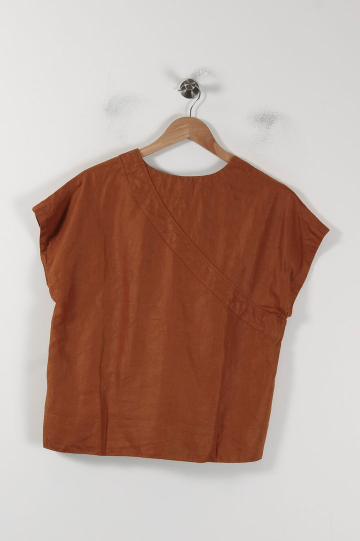 Blouse Orange - Taille S/36 de la marque Soeur | PARAD88226 - Vendu par Paradigme - Image 4