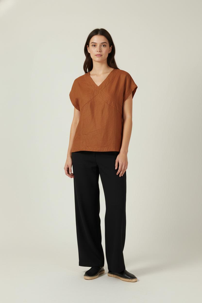 Blouse Orange - Taille S/36 de la marque Soeur | PARAD88226 - Vendu par Paradigme - Image 1
