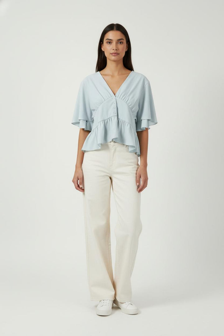 Blouse Bleu - Taille L/40 de la marque ZAPA | PARAD88234 - Vendu par Paradigme - Image 1