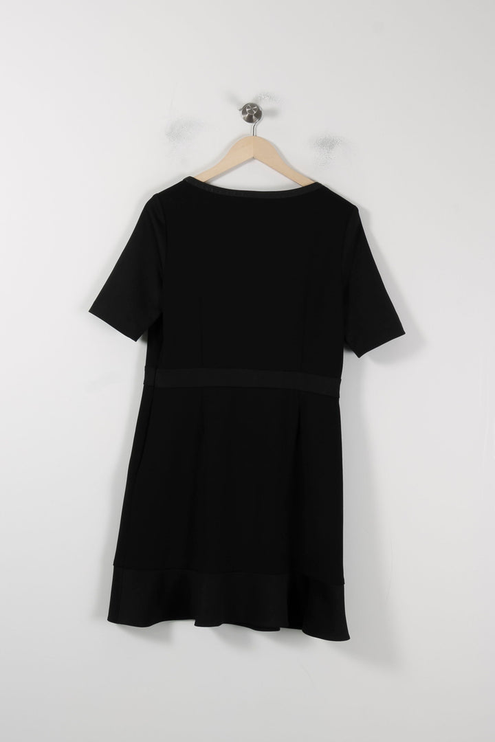 Robe Courte Noire - Taille L/40 de la marque ZAPA | PARAD88236 - Vendu par Paradigme - Image 4