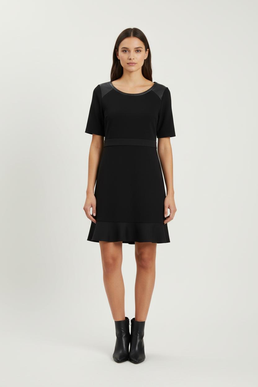 Robe Courte Noire - Taille L/40 de la marque ZAPA | PARAD88236 - Vendu par Paradigme - Image 1