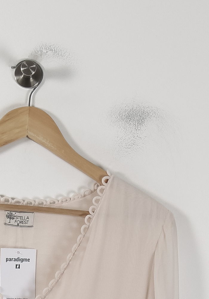 Robe Courte Beige - Taille M/38 de la marque Stella Forest | PARAD88237 - Vendu par Paradigme - Image 3