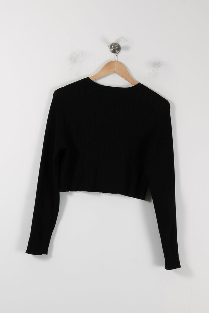 Cardigan Noir - Taille M/38 de la marque ZAPA | PARAD88239 - Vendu par Paradigme - Image 4