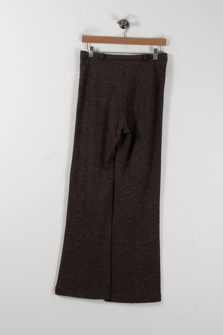 Pantalon Large Marron - Taille M/38 de la marque Rodier | PARAD88247 - Vendu par Paradigme - Image 4