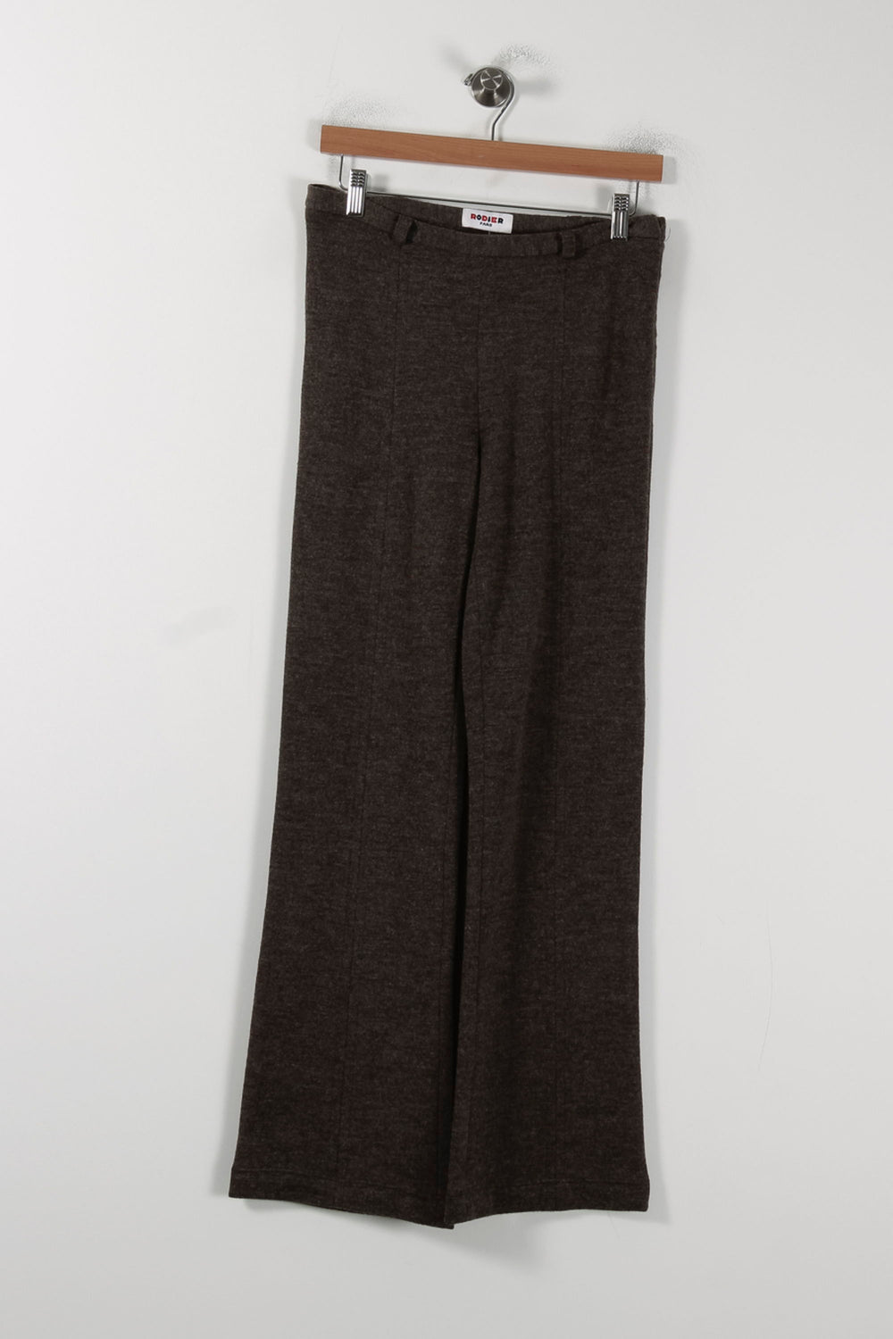 Pantalon Large Marron - Taille M/38 de la marque Rodier | PARAD88247 - Vendu par Paradigme - Image 2