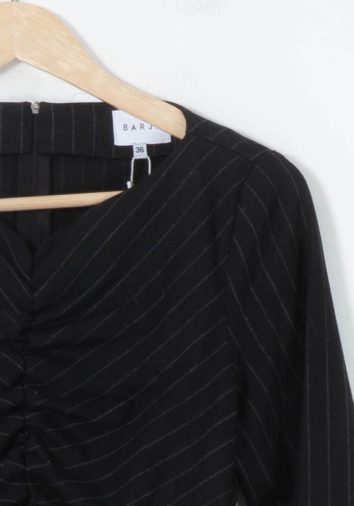 Robe Courte Noire - Taille S/36 de la marque Barje | PARAD88255 - Vendu par Paradigme - Image 3
