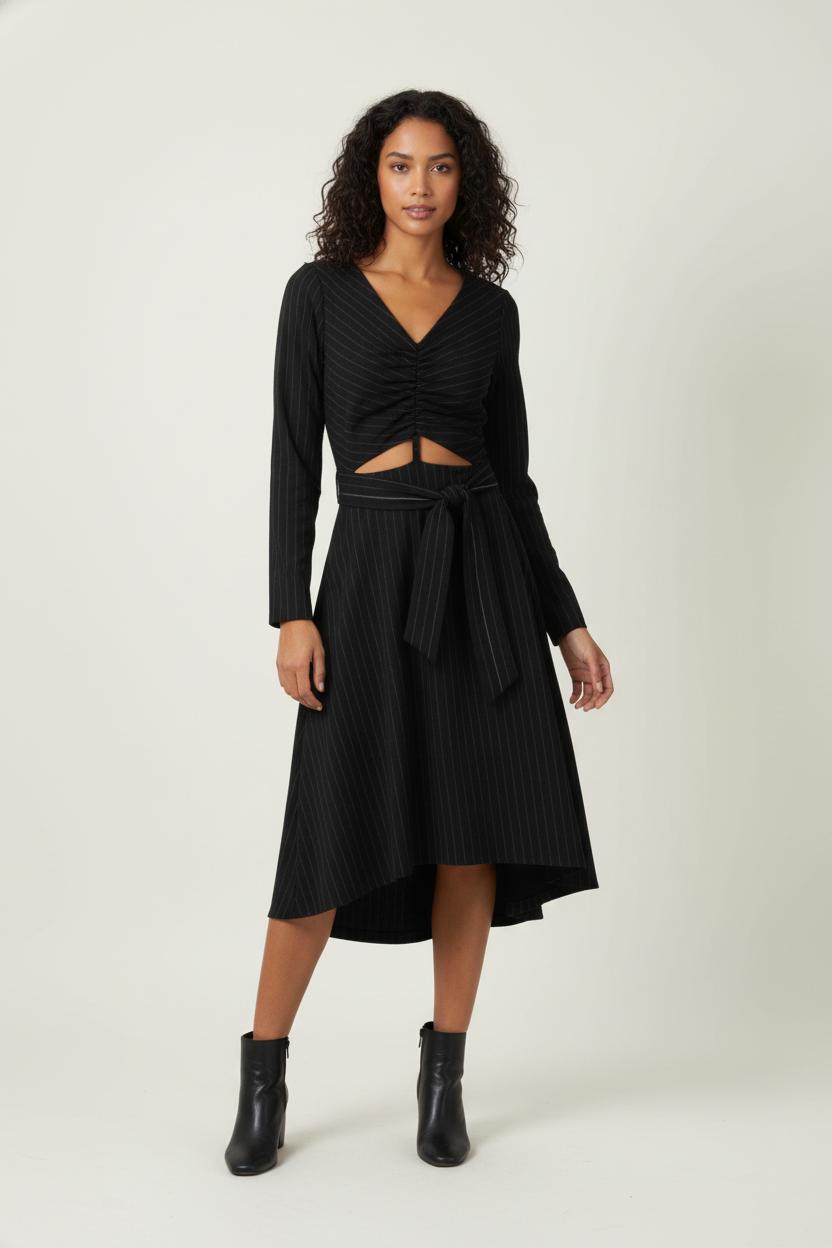 Robe Courte Noire - Taille S/36 de la marque Barje | PARAD88255 - Vendu par Paradigme - Image 1