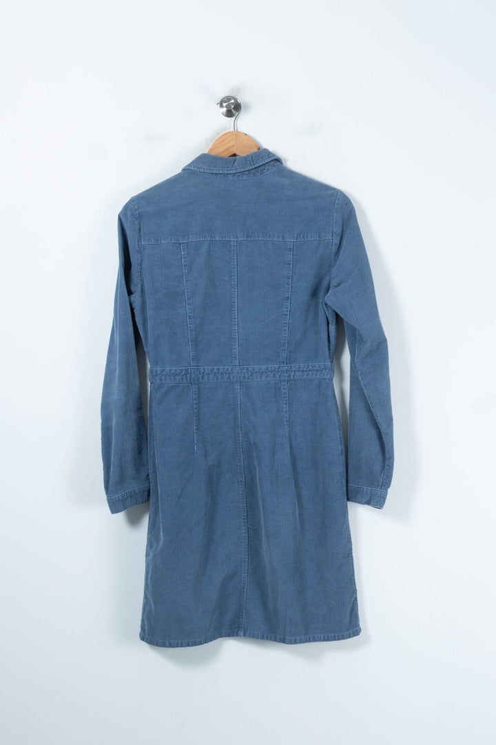 Robe Chemise Bleue - Taille M/38 de la marque Caroll | PARAD88257 - Vendu par Paradigme - Image 4