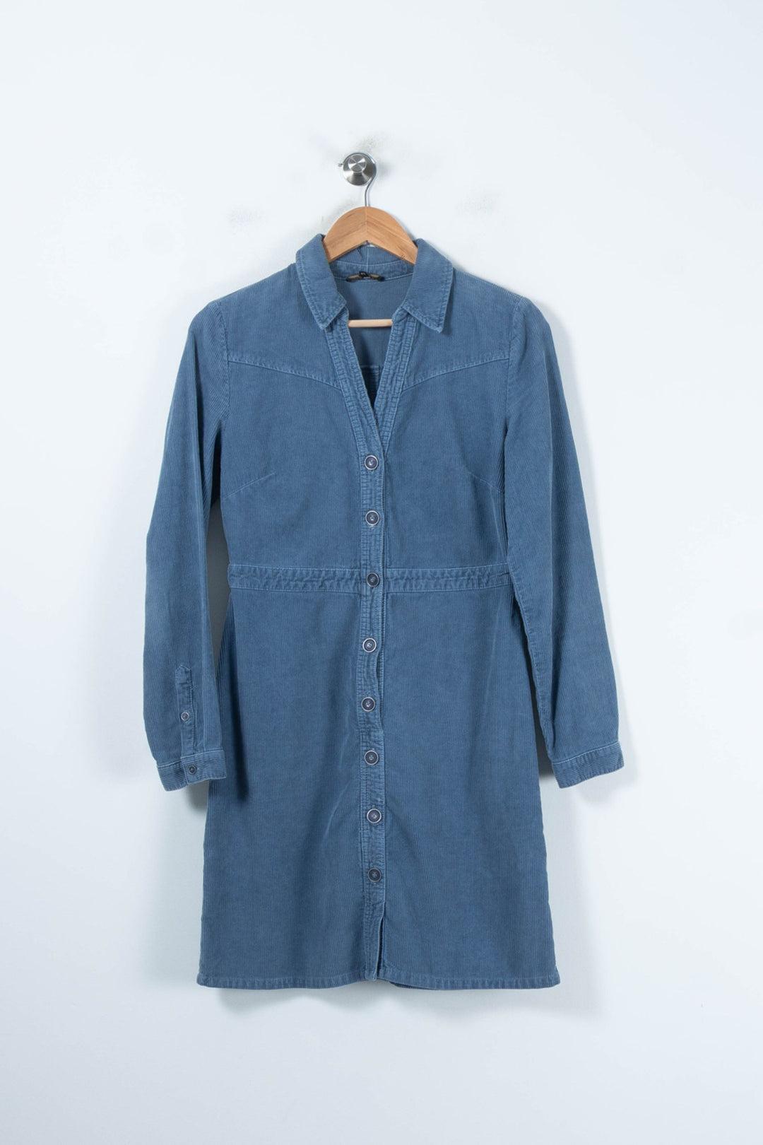 Robe Chemise Bleue - Taille M/38 de la marque Caroll | PARAD88257 - Vendu par Paradigme - Image 2
