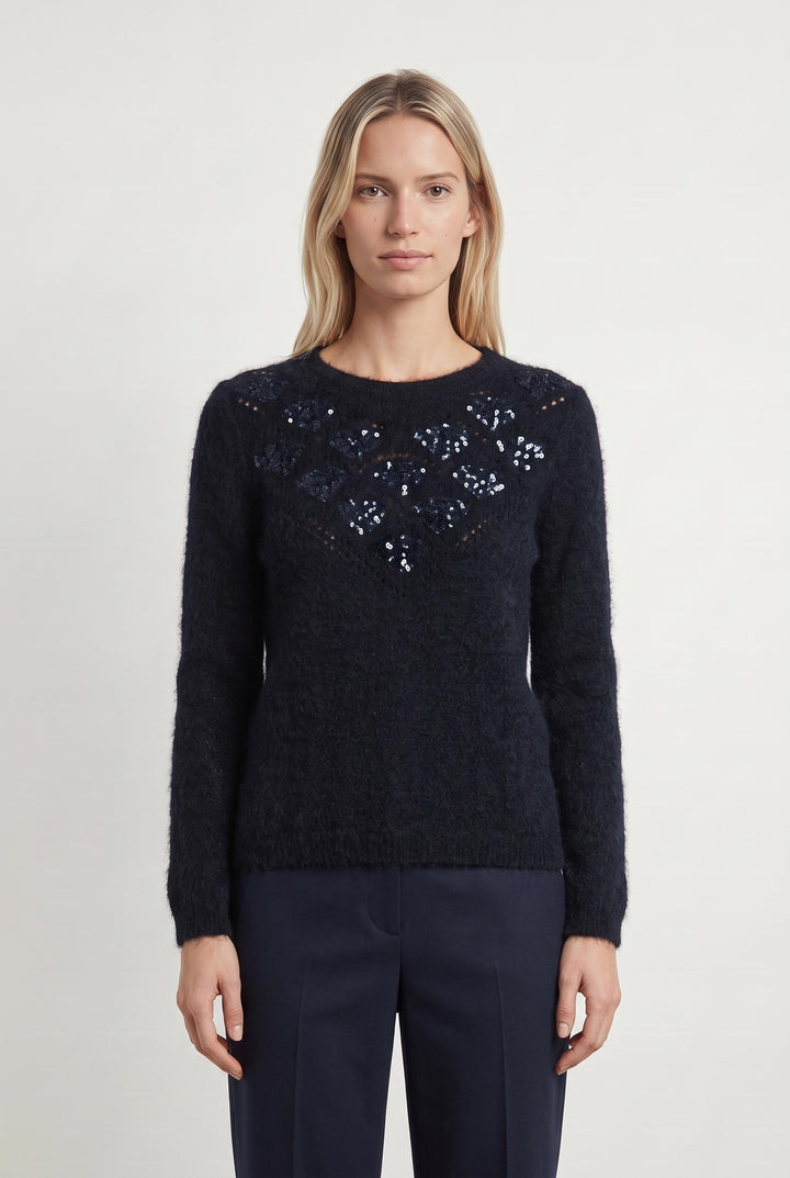 Pull Bleu - Taille S/36 de la marque Des petits hauts | PARAD88261 - Vendu par Paradigme - Image 1