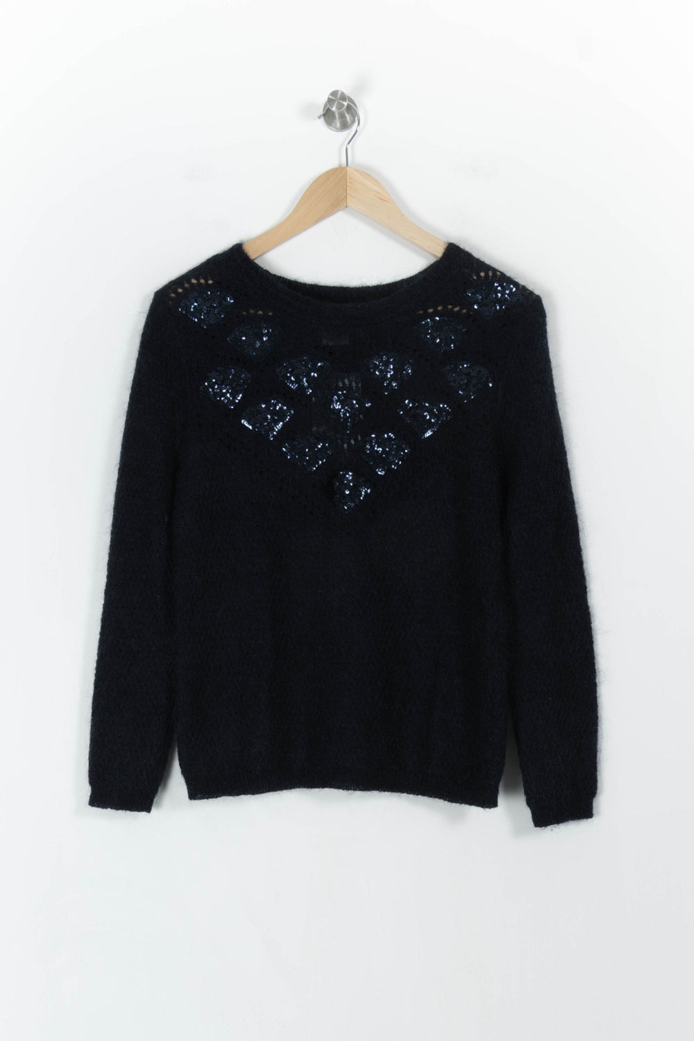 Pull Bleu - Taille S/36 de la marque Des petits hauts | PARAD88261 - Vendu par Paradigme - Image 2