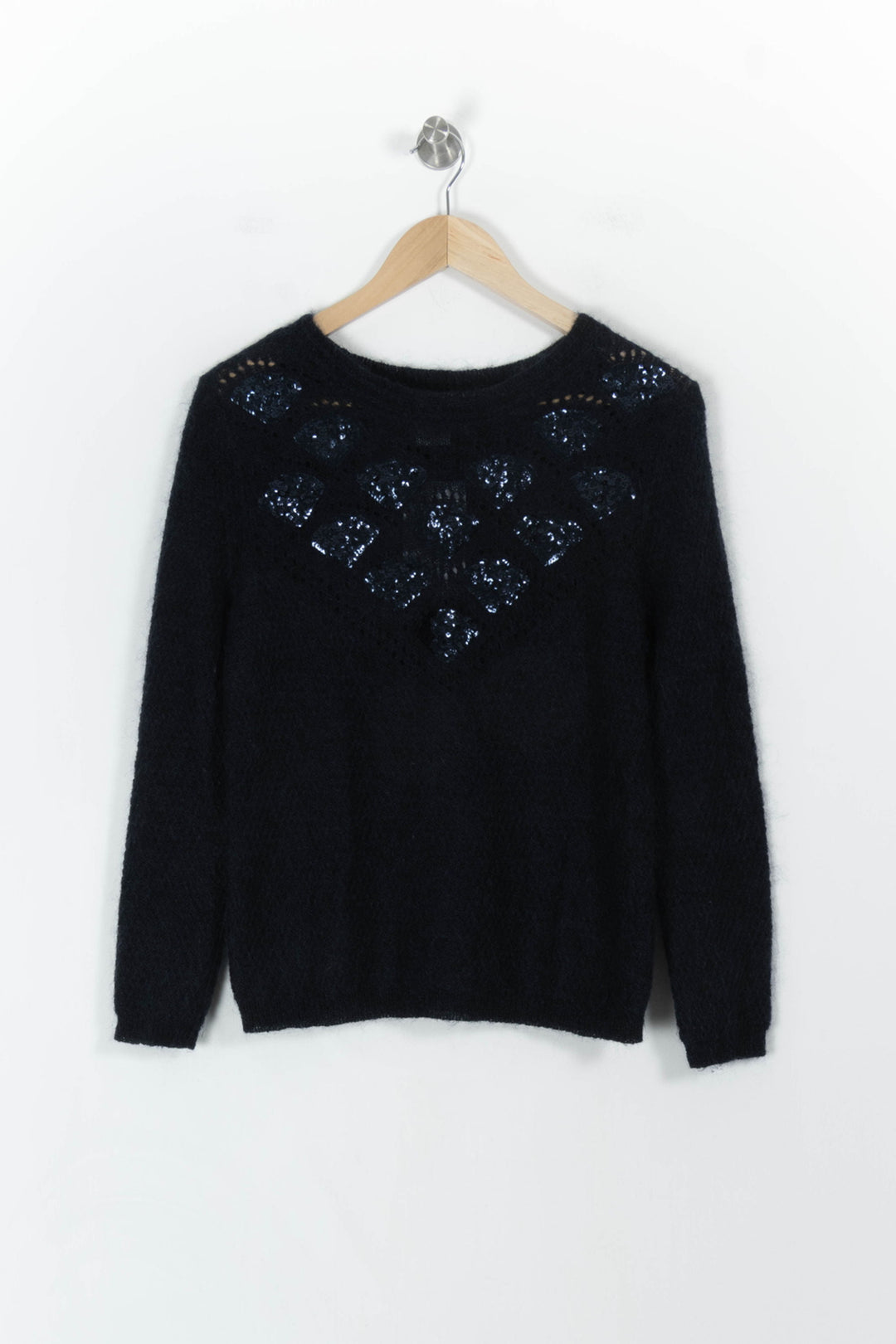 Pull Bleu - Taille S/36 de la marque Des petits hauts | PARAD88261 - Vendu par Paradigme - Image 2