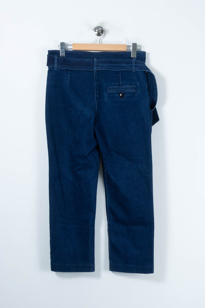 Jean Bleu - Taille S/36 de la marque Sézane | PARAD88263 - Vendu par Paradigme - Image 4
