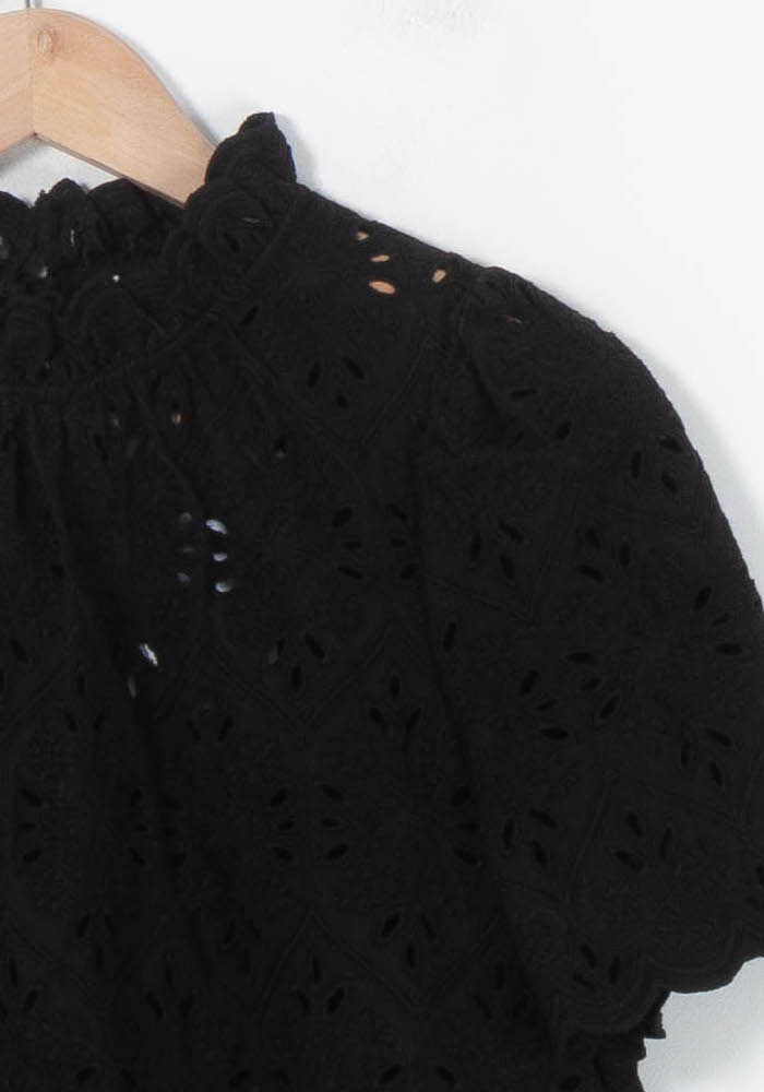 Blouse Noire - Taille S/36 de la marque Sézane | PARAD88279 - Vendu par Paradigme - Image 3