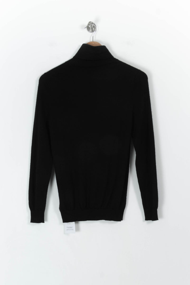 Pull Col Roulé Noir - Taille M/38 de la marque Eric Bompard | PARAD88281 - Vendu par Paradigme - Image 4