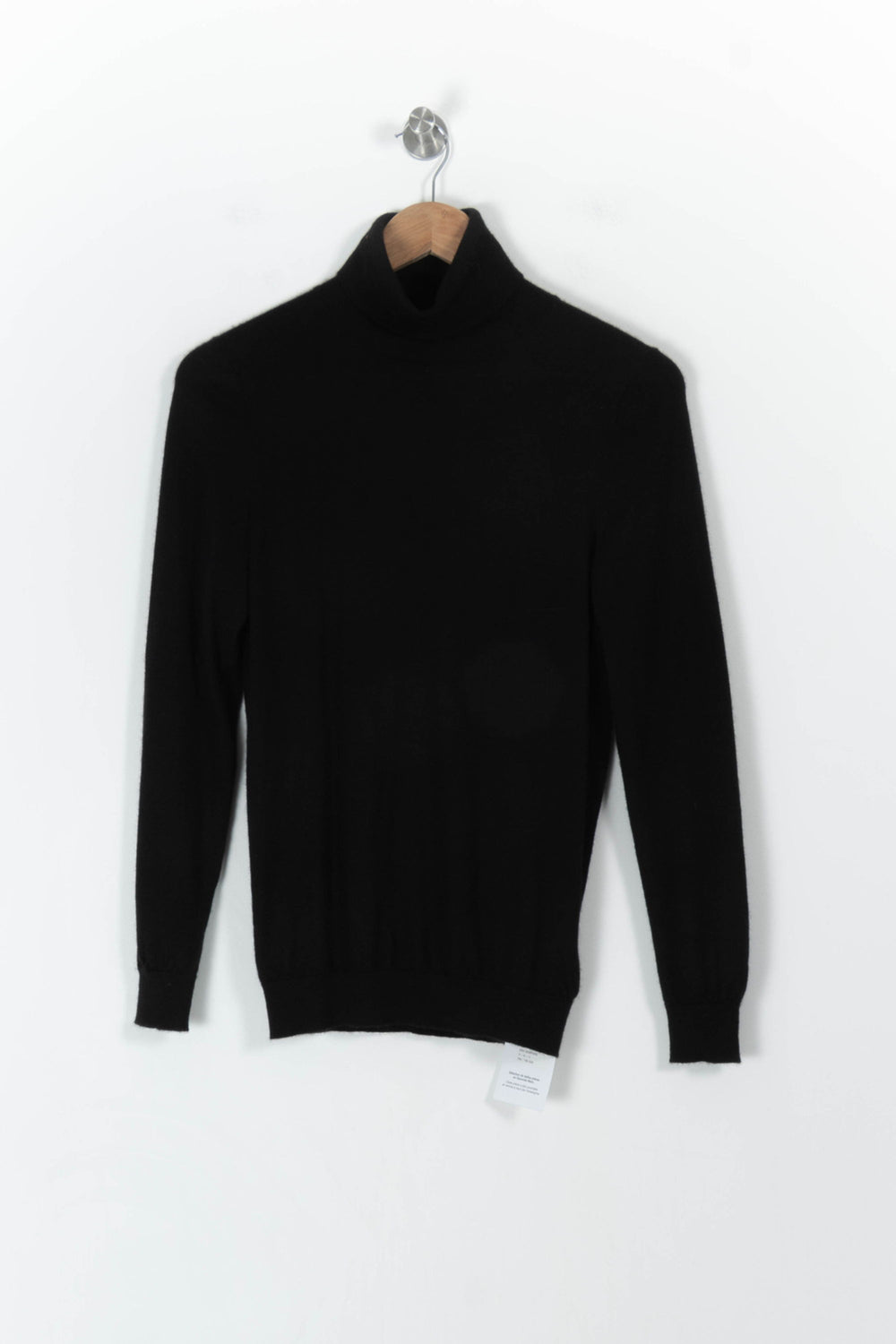 Pull Col Roulé Noir - Taille M/38 de la marque Eric Bompard | PARAD88281 - Vendu par Paradigme - Image 2