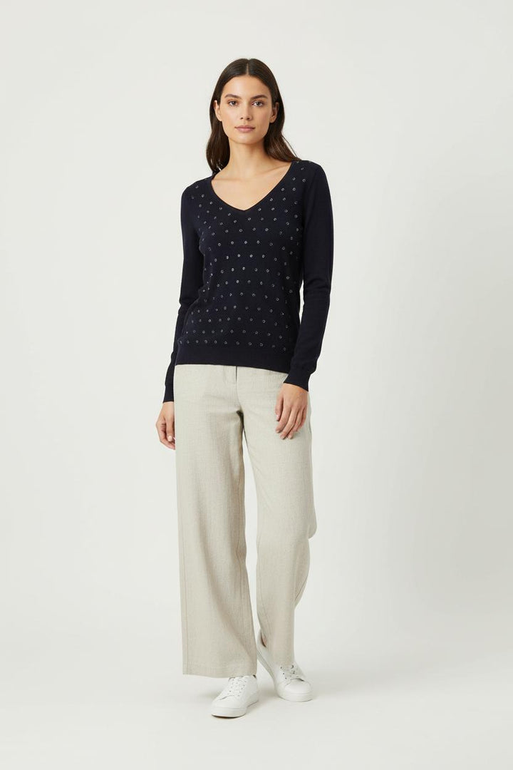 Pull Bleu - Taille XS/34 de la marque Kookai | PARAD88296 - Vendu par Paradigme - Image 1