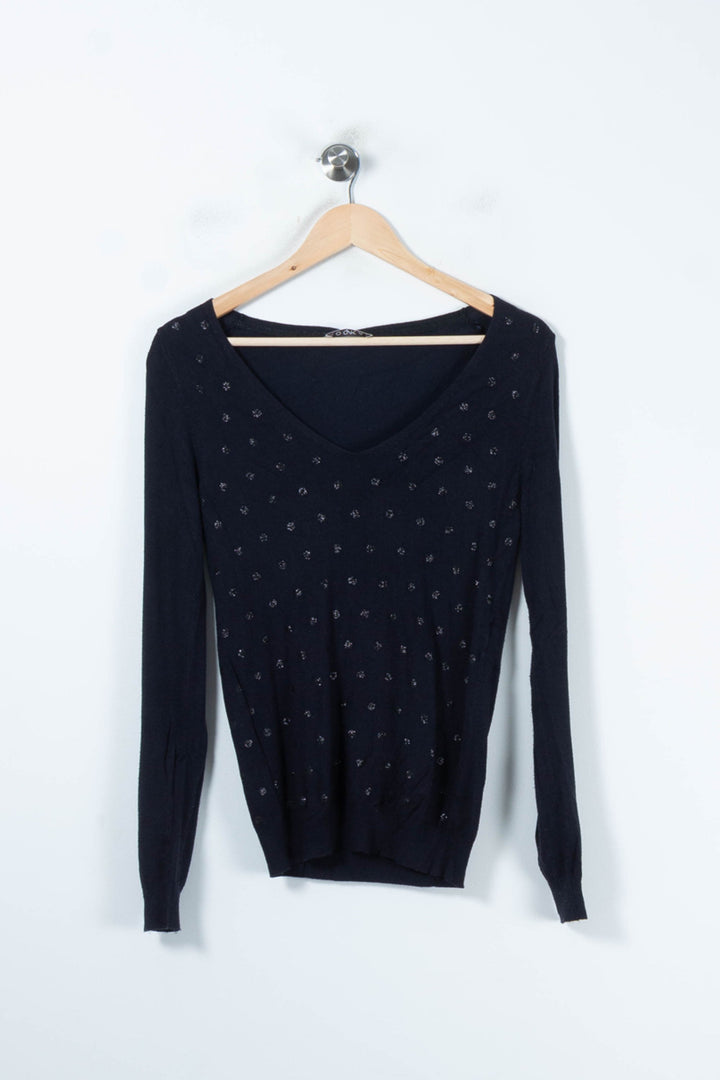 Pull Bleu - Taille XS/34 de la marque Kookai | PARAD88296 - Vendu par Paradigme - Image 2