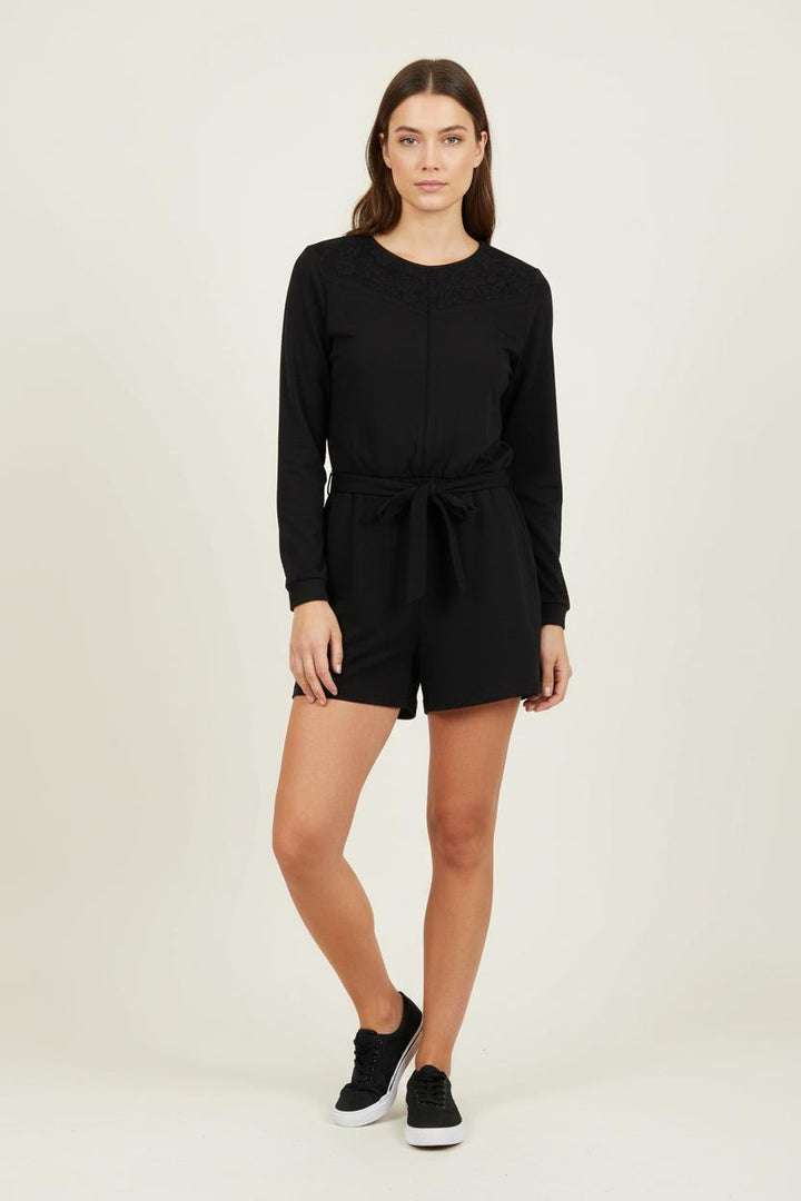 Combishort Noir - Taille M/38 de la marque IKKS | PARAD88297 - Vendu par Paradigme - Image 1