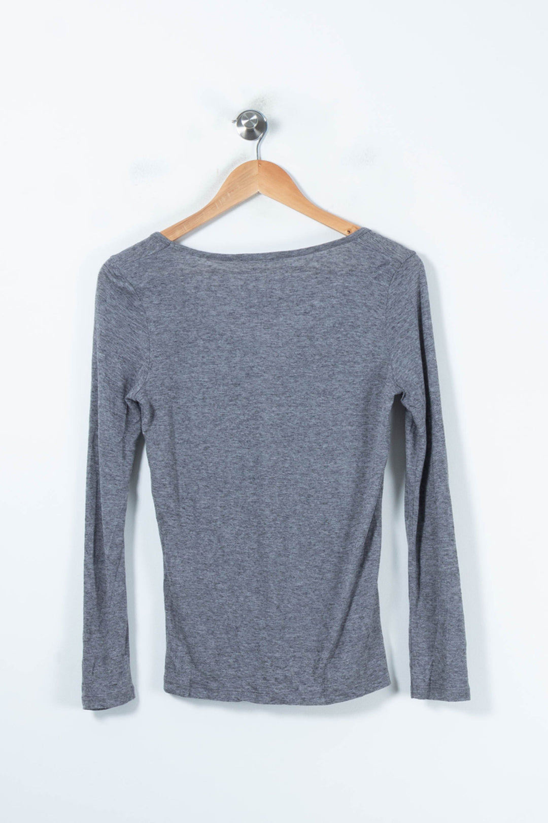 Tee-shirt Manches Longues Gris - Taille S/36 de la marque Kookai | PARAD88298 - Vendu par Paradigme - Image 4
