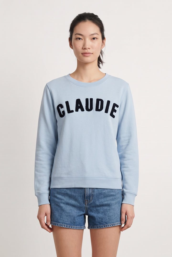 Sweatshirt Bleu - Taille S/36 de la marque Claudie Pierlot | PARAD88311 - Vendu par Paradigme - Image 1