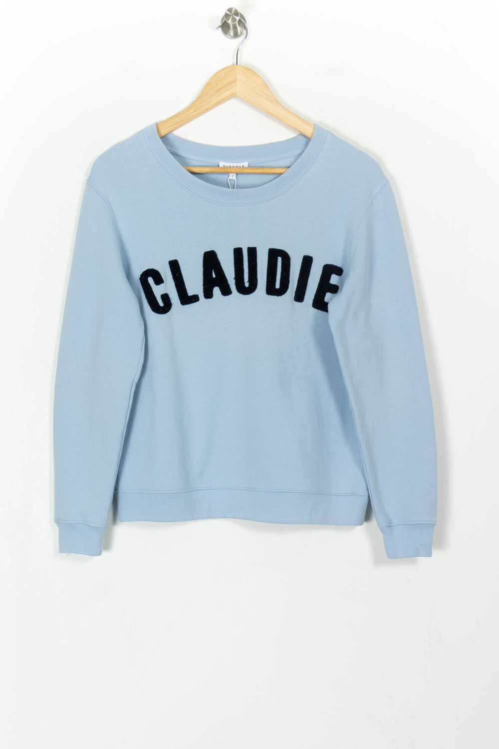 Sweatshirt Bleu - Taille S/36 de la marque Claudie Pierlot | PARAD88311 - Vendu par Paradigme - Image 2