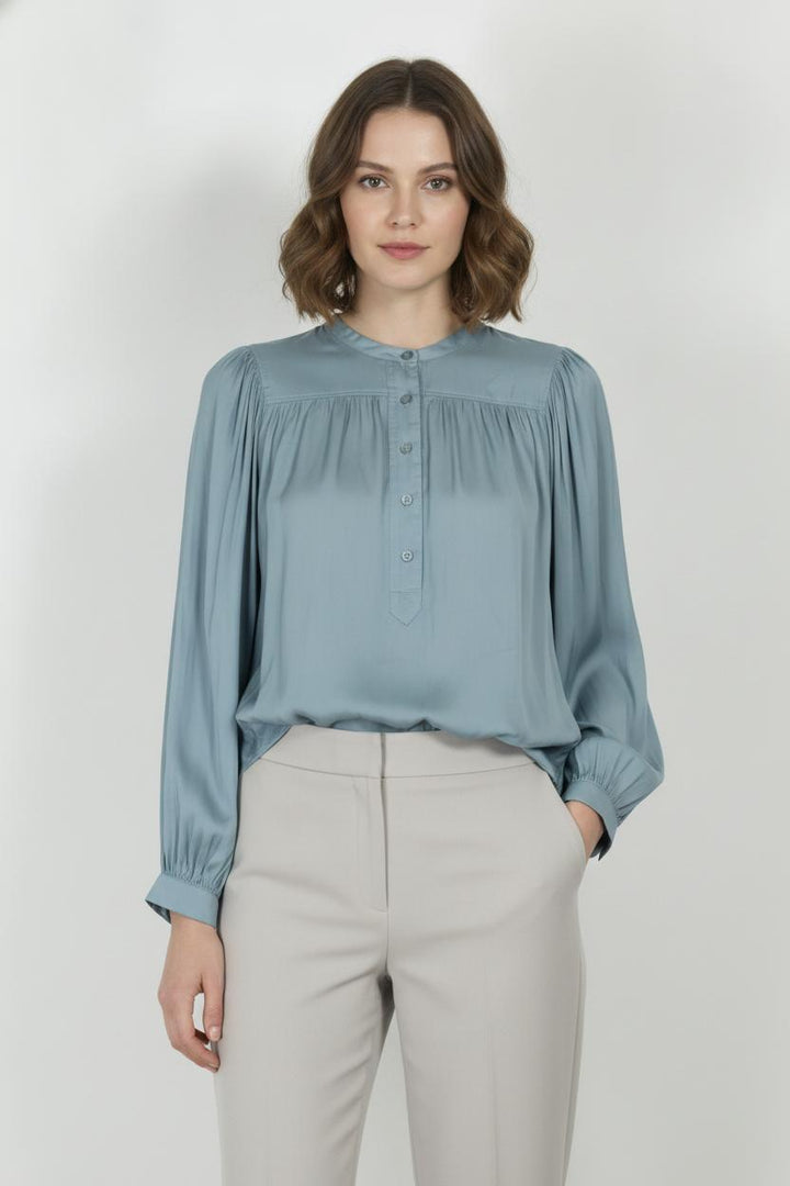 Blouse Bleue - Taille S/36 de la marque Zadig&Voltaire | PARAD88315 - Vendu par Paradigme - Image 1