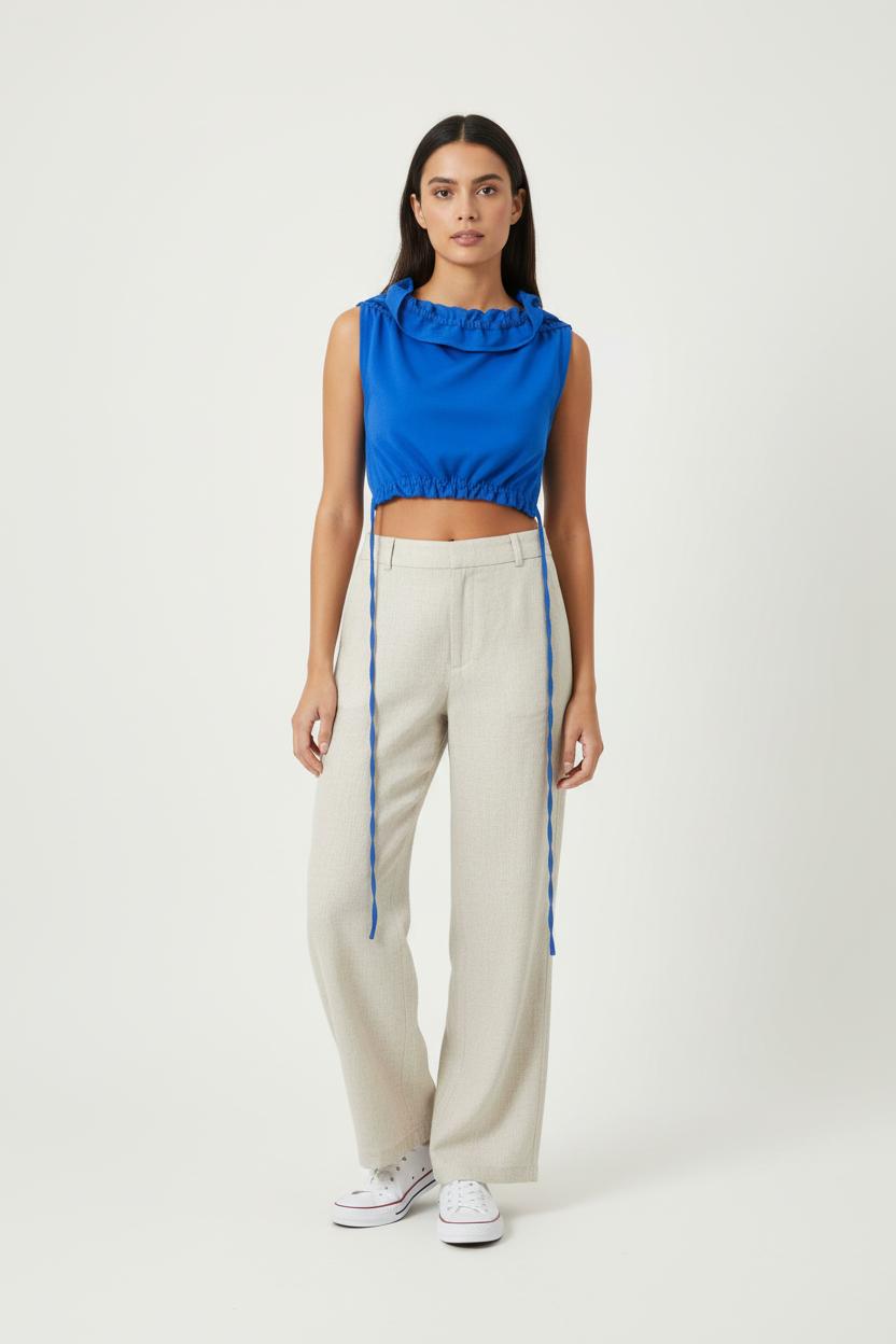 Top Bleu - Taille S/36 de la marque Barje | PARAD88316 - Vendu par Paradigme - Image 1