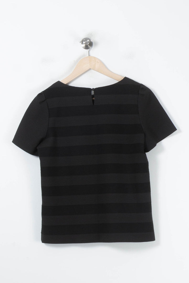 Blouse Noire - Taille M/38 de la marque Maison 123 | PARAD88320 - Vendu par Paradigme - Image 4