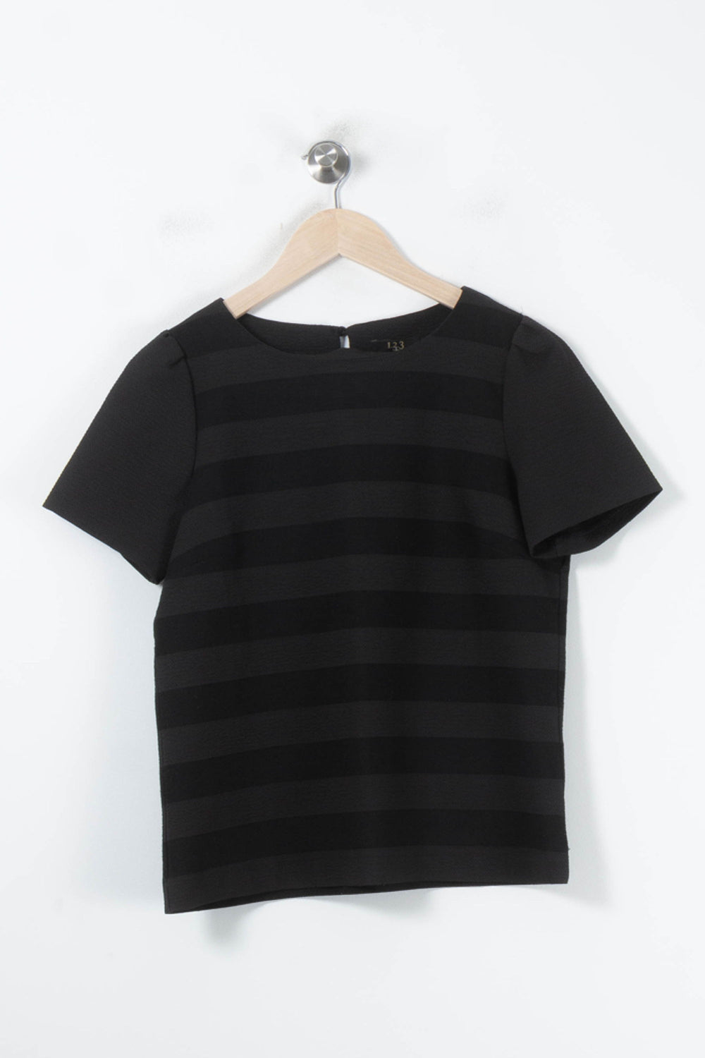 Blouse Noire - Taille M/38 de la marque Maison 123 | PARAD88320 - Vendu par Paradigme - Image 2