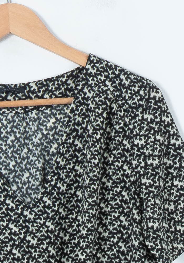 Robe Noire et Blanche - Taille L/40 de la marque IKKS | PARAD88322 - Vendu par Paradigme - Image 3