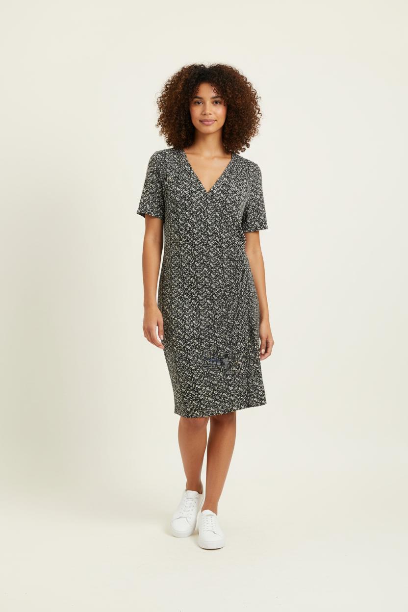 Robe Noire et Blanche - Taille L/40 de la marque IKKS | PARAD88322 - Vendu par Paradigme - Image 1