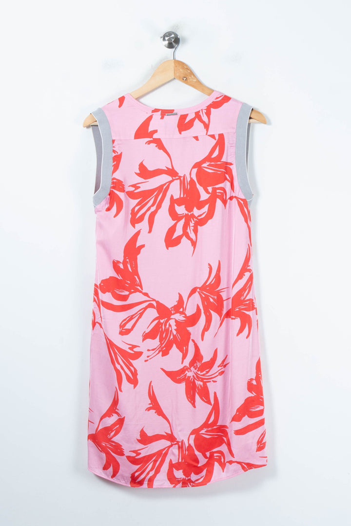 Robe Midi Rose et Rouge - Taille L/40 de la marque One Step | PARAD88323 - Vendu par Paradigme - Image 4