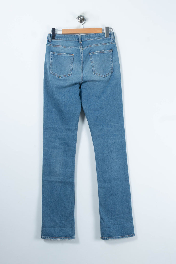 Jean Droit Bleu - Taille M/38 de la marque IRO | PARAD88332 - Vendu par Paradigme - Image 4
