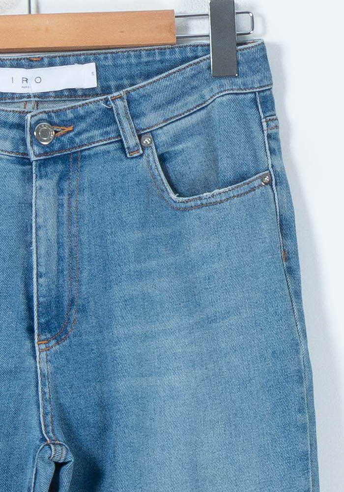 Jean Droit Bleu - Taille M/38 de la marque IRO | PARAD88332 - Vendu par Paradigme - Image 3