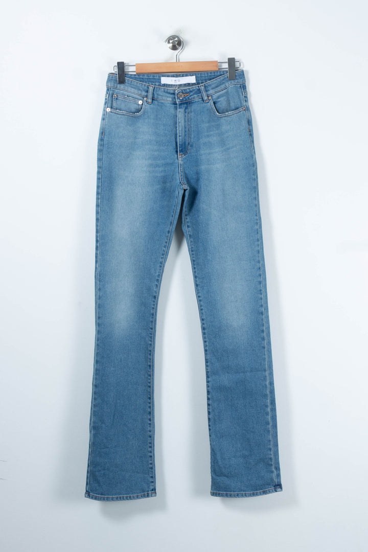 Jean Droit Bleu - Taille M/38 de la marque IRO | PARAD88332 - Vendu par Paradigme - Image 2