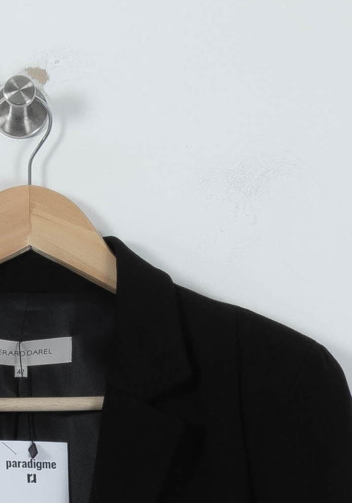Blazer Noir - Taille XL/42 de la marque Gerard Darel | PARAD88334 - Vendu par Paradigme - Image 3
