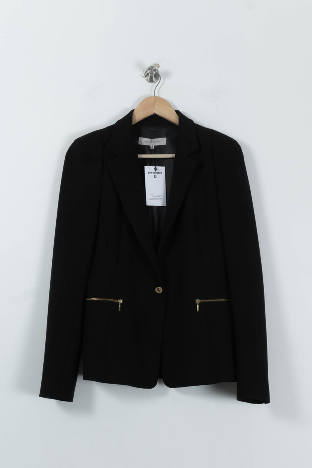 Blazer Noir - Taille XL/42 de la marque Gerard Darel | PARAD88334 - Vendu par Paradigme - Image 2