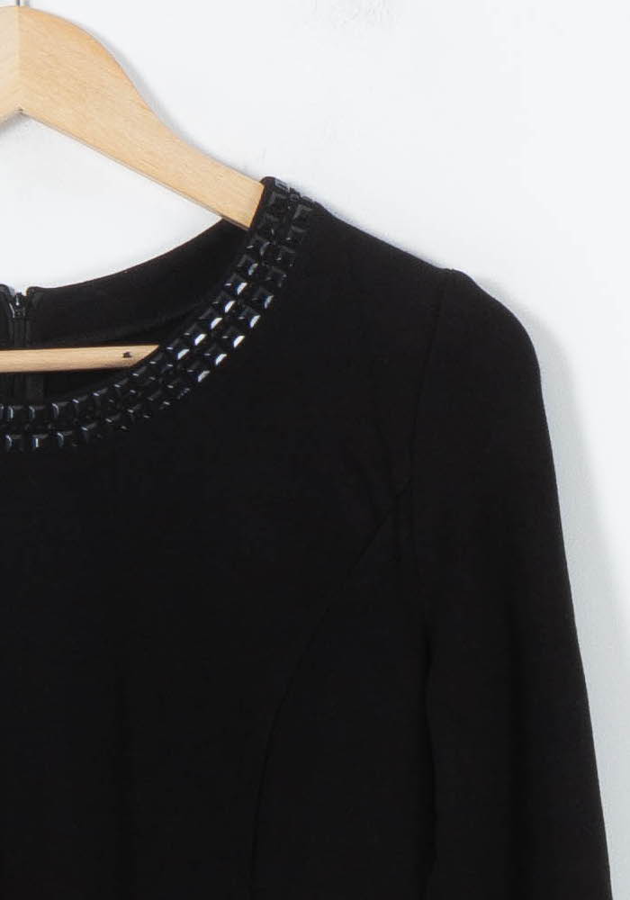Robe Midi Noire - Taille L/40 de la marque Gerard Darel | PARAD88347 - Vendu par Paradigme - Image 3